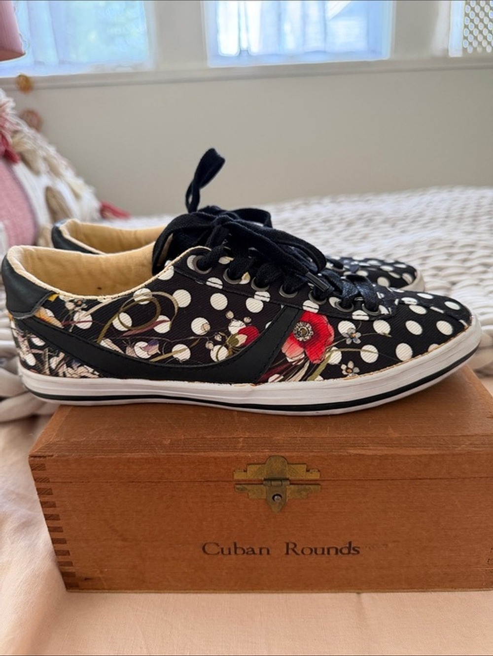 Desigual Polka dot sneakers 7.5